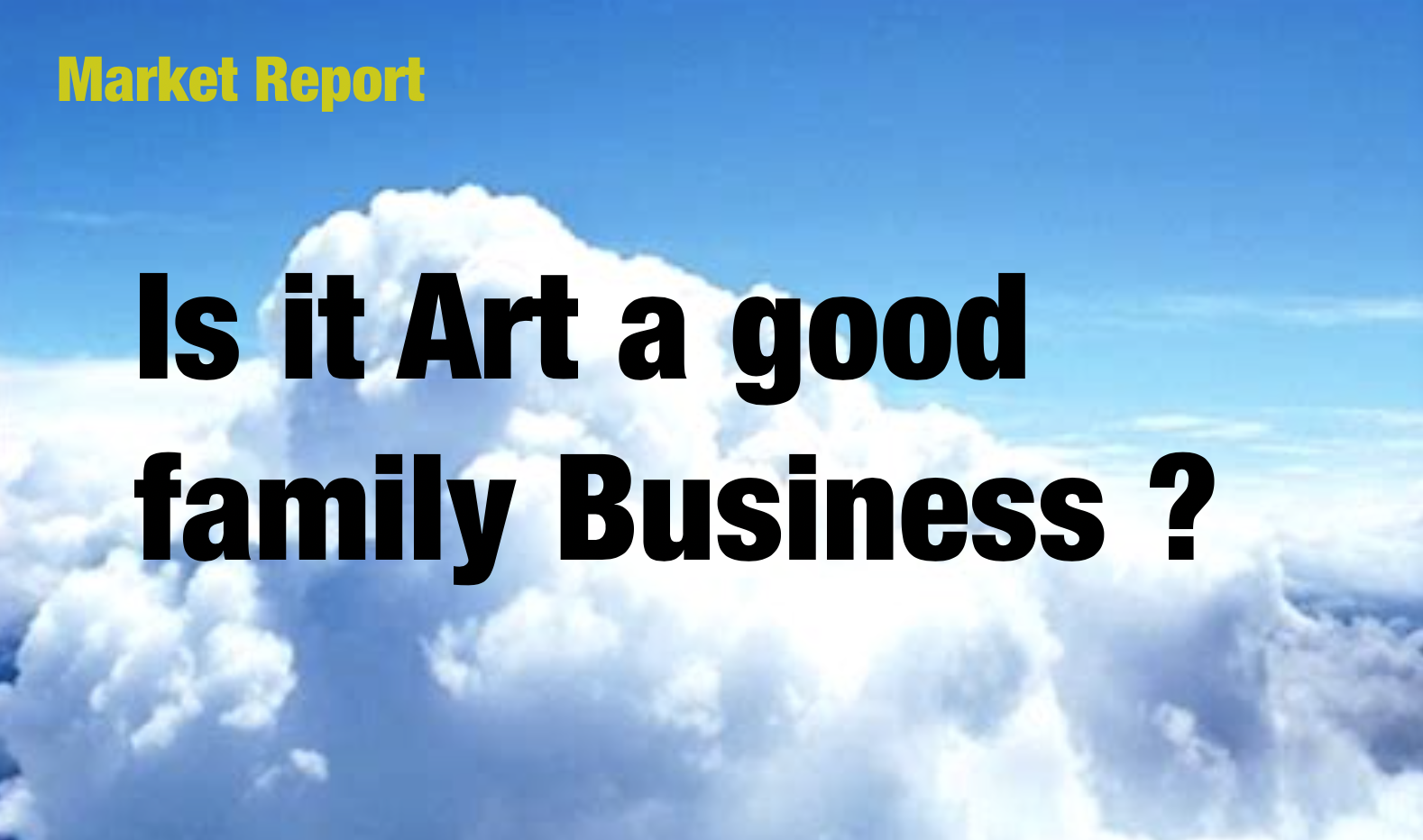 Art as Business